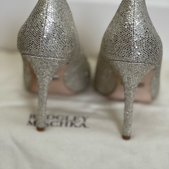 Elegant Badgley Mischka pointed toe pumps. - Picture 4 of 6